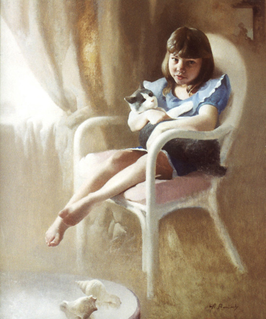 Christia, oil on canvas