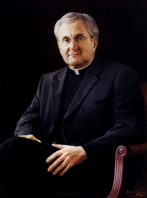 Rev. Donald Cozzens, oil on canvas